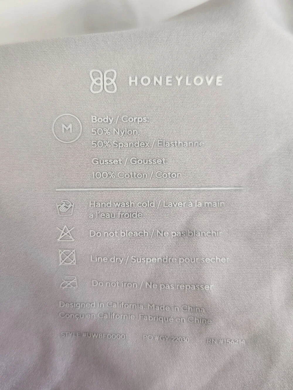 Honeylove Silhouette Brief Moondust High-Waisted Shaping Panty Size M
